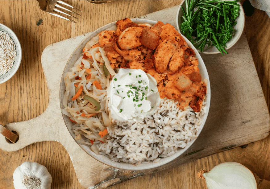 Hähnchen nach Döner-Art