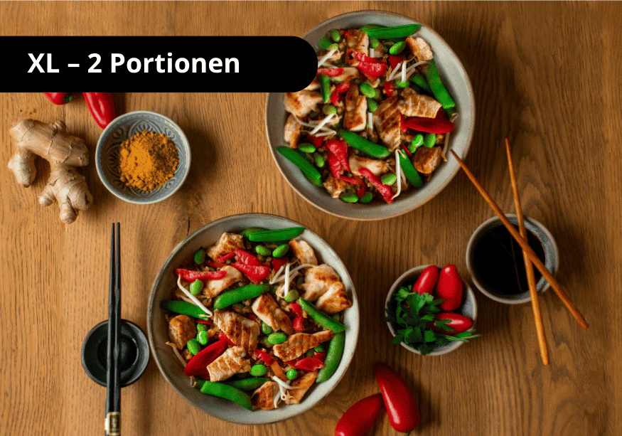 Hähnchen Bowl Thai (XL, 2 Portionen)