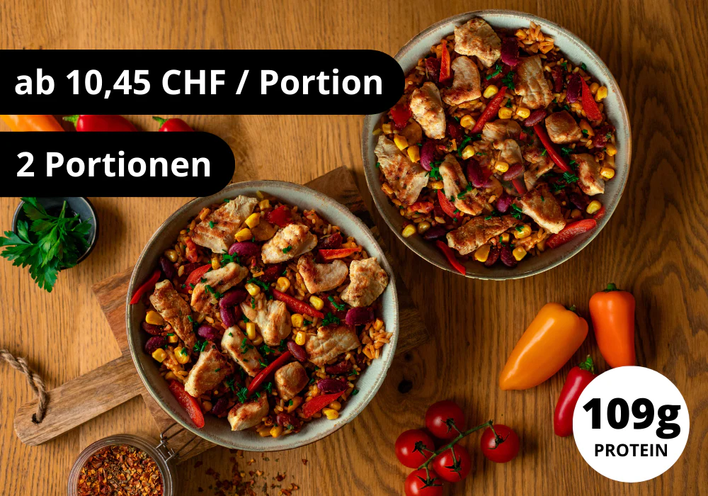 CH: Hähnchen Fajita Bowl (1000g)