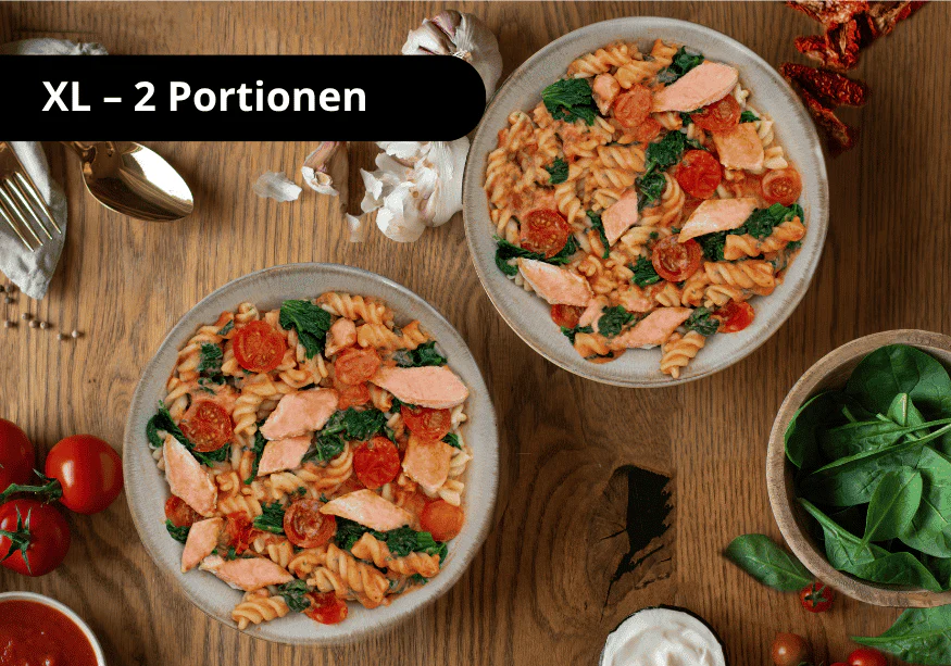 Protein Pasta al Salmone (XL, 2 Portionen)